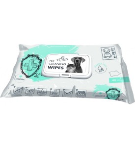 Pet Cleaning Wipes Anti-Bacteria 15 X 20 Cm - 40 P
