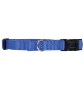 Collier Nylon 40/50 Cm Bleu