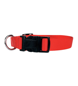 Collier Nylon 40/50 Cm Rouge