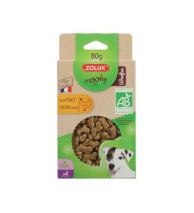 Mooky Bio Woofies Poulet 80G