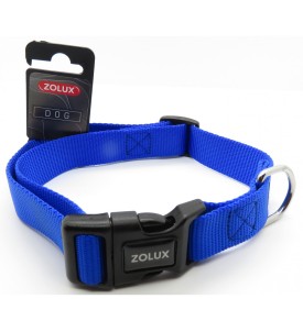 Collier Nylon 50/60 Cm Bleu