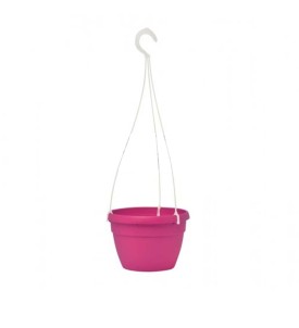 Pot suspendu fuschia - 20cm