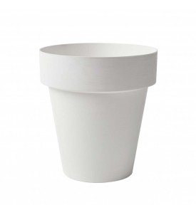 Pot re-pot time blanc - 35cm