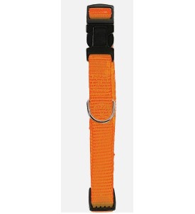 COLLIER NYLON REG 15MM ORANGE