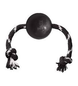 KONG extreme ball w/rope L...